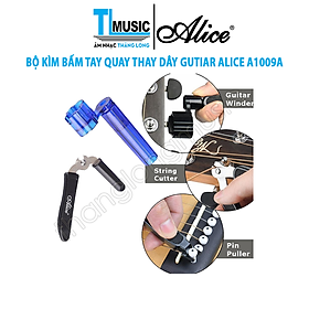 Bộ Kìm Bấm Tay Quay Thay Dây Guitar, Ukulele Alice A1009A