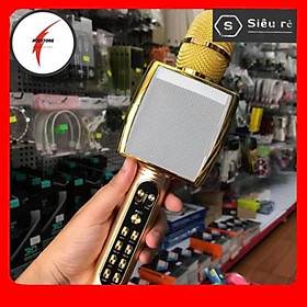 Mua Micro Karaoke Bluetooth YS-91 Mic không dây có chỉnh giọng hỗ trợ ghi âm thẻ nhớ bass chuẩn BH6 tháng (PD290377)