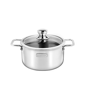 Nồi Inox 3 Lớp Đáy Liền Elmich Trimax Classic 2408OL Size 24cm