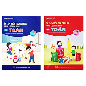 Sách - Ôn tập - kiểm tra, đánh giá năng lực học sinh môn Toán lớp 2 - Học lì 1 + học kì 2