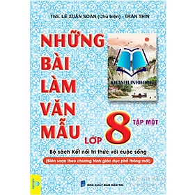 Sách - Những Bài Làm Văn Mẫu Lớp 8 - tập 2 ( kết nối )