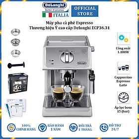 Mua Máy Pha Cà Phê Espresso Delonghi ECP36.31 1100W (15bar) - Hàng Nhập Khẩu