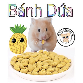 Bánh dứa vàng , bánh trái thơm viên. thức ăn mài răng cho hamster  , thỏ bọ sóc chinchilla ..