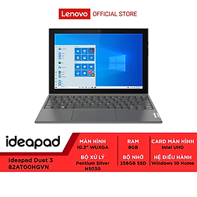 Mua Laptop Lenovo Ideapad Duet 3 82AT00HGVN 2 In 1 Pentium N5030|8GB|256GB|10.3  WUXGA|W10 - Hàng chính hãng