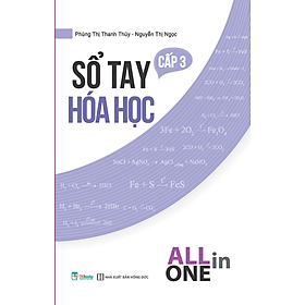 Sách Sổ Tay Hoá Học Cấp 3 – All In One - BẢN QUYỀN