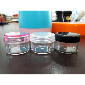 Mua Hủ Kem Trong 10g Nắp Nhiều Màu Siêu Xinh
