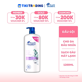 Dầu Gội Head&Shoulders Dành Cho Da Đầu Ngứa Chai 1200ml