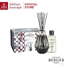 Maison Berger - Bộ lọ tinh dầu khuếch tán Black Prism - 200ml - 2 món