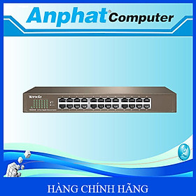 Thiết bị chia mạng Tenda TEF1024D Switch 24-Port 10/100 - Hàng Chính Hãng 