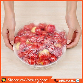 SET 100 Túi Bọc Bát Đồ Ăn Đựng Túi Gấu Broun #BP105