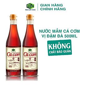 COMBO 2 Chai Nước Mắm Truyền Thống Phú Quốc Cá Cơm 500ML - Minh Nam Foods