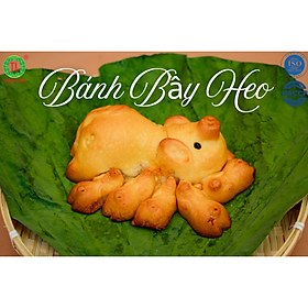 BÁNH TRUNG THU BẦY HEO 5 CON NHÂN DỪA 270G - THÀNH LONG - VIỆT NAM