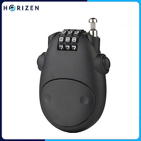 Khóa mũ bảo hiểm, vali bằng mã số dây cáp - Horizen