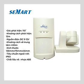 Mua Cảm biến phát hiện chuyển động ngoài trời có dây miễn dịch vật nuôi ngoài trời  15kg
