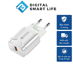 Mua Củ Sạc Nhanh 20W Cao Cấp Quick Charge 3.0 Đen Trắng Hỗ Trợ Sạc Nhanh Cho Cho Điện Thoại Iphone Android Phụ Kiện Tai Nghe Bluetooth Cáp Sạc Pin Dự Phòng