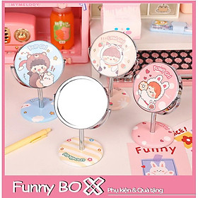 Mua Gương để bàn mini  Xoay 360 độ trang trí bàn học  phòng ngủ