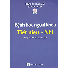 Hình ảnh Bệnh Học Ngoại Khoa Tiết Niệu - Nhi (Dùng cho đào tạo sau đại học)