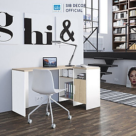 Mua Bàn Góc Chữ L SIB Decor  Có 1 Cánh Tủ Tiện Lợi BLV84