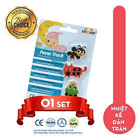 Nhiệt Kế Dán Trẻ Em Fever Track - Mẫu Ngẫu Nhiên