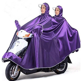 Mua Áo Mưa 2 Đầu Phản Quang Đi Xe Máy Vải Dù  Ép PVC Chống Rách Có Kính Che Trước Mặt