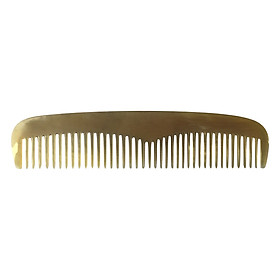 Lược Sừng Bò Châu Phi L26 Nam 2 Răng Sáng Màu (Dài 14cm x 3,2cm)