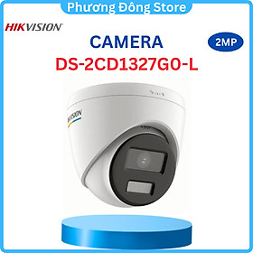 Mua DS-2CD1327G0-L CAMERA IP HIKVISION COLORVU LITE CÓ MÀU 24/7 GIÁ RẺ - Hàng chính hãng