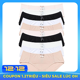 Bộ 10 Quần Lót Nữ Modal Miley Lingerie - Giao Màu Ngẫu Nhiên