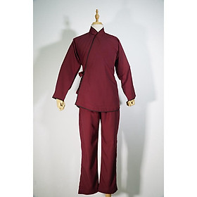 Quần áo Lam đi chùa Nam NHẬT NAM, thời trang Phật giáo dành cho Phật tử giá rẻ cao cấp - Nhiều cỡ