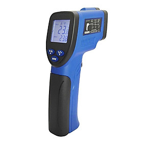Infrared Temperature Measuring Gun Digital Display Industrial Thermometer No Touch Gun Thermometer with Backlight ℃/ ℉ Switchable -50~550