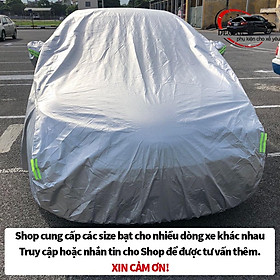 Bạt vải dù Oxford bảo vệ xe Kia Morning thông minh, áo che trùm phủ kín xe ô tô 5 chỗ chống nắng, nóng, mưa