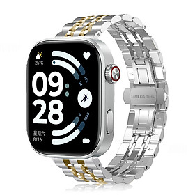 Dây Thép Mắt Xích cho Redmi Watch 6 / Watch 5 / Watch 4 / Xiaomi Mi Band 8 Pro / 9 Pro - Hàng Chính Hãng