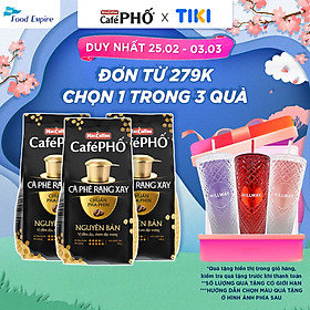 Combo 3 Túi cà phê Phố Rang Xay - MacCoffee 450gr