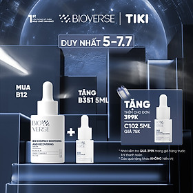 Serum B12 làm dịu kích ứng & phục hồi giảm đỏ  B12 Complex Soothing and Recovering Bioverse 30ml