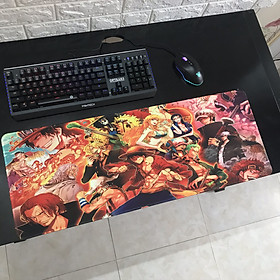 Miếng Lót Chuột, Bàn Di Chuột, mouse pad anime One Piece cỡ lớn