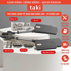 Mua Tay Nâng Cánh Tủ TAKI  Giống Blum  Bản Nâng Cấp 2025 Có Điều Chỉnh Lực - Bảo Hành 10 Năm