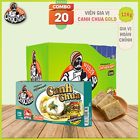 Combo 20 Hộp Viên Gia Vị Canh Chua Gold Ông Chà Và 126g