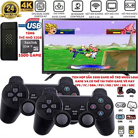 Máy chơi game 2 người chơi only one- HD GAME 620 game, kết nối TV, đồ họa  3D phiên bản SNES Mini SFC Retro Game cầm tay 4 nút cao cấp- BẢO