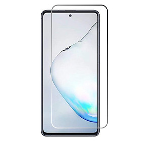 Kính cường lực cho Samsung Note 10 Lite nhám chống vân tay/ full màn hình/ không viền màu