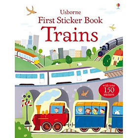 [Download Sách] Sách tương tác tiếng Anh - First Sticker Book: Trains