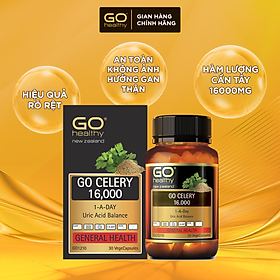 GO CELERY 16,000 30 VIÊN- Viên gout nhập khẩu chính hãng GO Healthy New Zealand