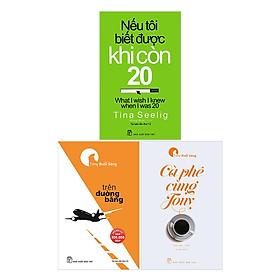 Hình ảnh Combo 3 Cuốn Cà Phê Cùng Tony +Tony Buổi Sáng - Trên Đường Băng + Nếu Tôi Biết Được Khi Còn 20