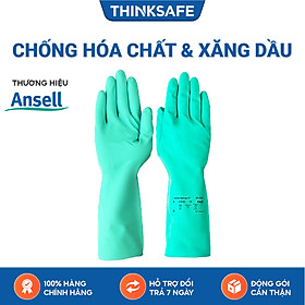 Mua Găng tay chống hóa chất Ansell 37-176 bao tay cao su nitrile - chống hóa chất - axit - dầu nhớt