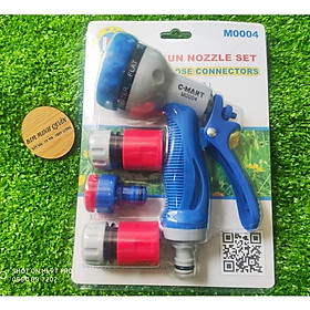 Mua Vòi Xịt Nước  Tưới Cây  Rửa Xe 7 Chế Độ Phun Kèm Đầu Nối M0004 CMart