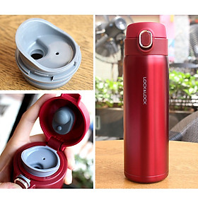 Mua Bình Giữ Nhiệt Lock&Lock Amber 550ml LHC3238RED - Màu Đỏ  Làm Bằng Thép Không Gỉ