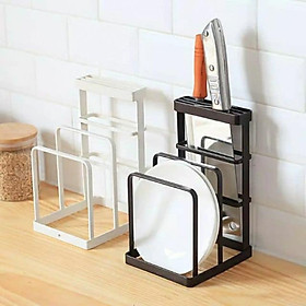 Mua Kệ cắm dao kéo thớt đa năng bằng thép cao cấp