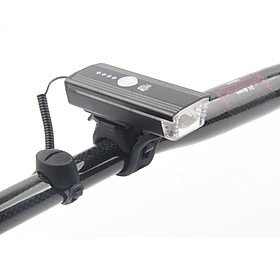Đèn Còi Xe Đạp DRCKHROS 062 | Sạc USB Chống Nước Mưa, Cảm Ứng Ánh Sáng Tự Bật Đèn Khi Tối | Độ Sáng 300 Lumen - Âm Vang Còi 140dB | Pin 1200 mah | Sáng Liên Tục 15 Giờ