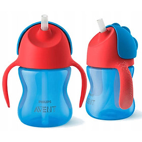 Bình tập uống bằng nhựa có ống hút Philips Avent (200ml/7oz) cho bé từ 9 tháng tuổi 796/00