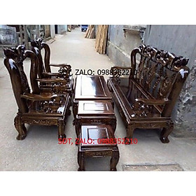 Mua Bộ bàn ghế phòng khách quốc đào tay 12