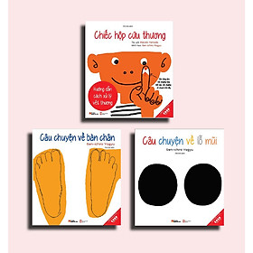 Combo 03 Cuốn Ehon Nhật Bản Dành cho bé: Chiếc hộp cứu thương - Câu chuyện về bàn chân - Câu chuyện về lỗ mũi