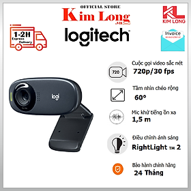 Webcam Logitech C310 HD Fluid Crystal - Hàng chính hãng